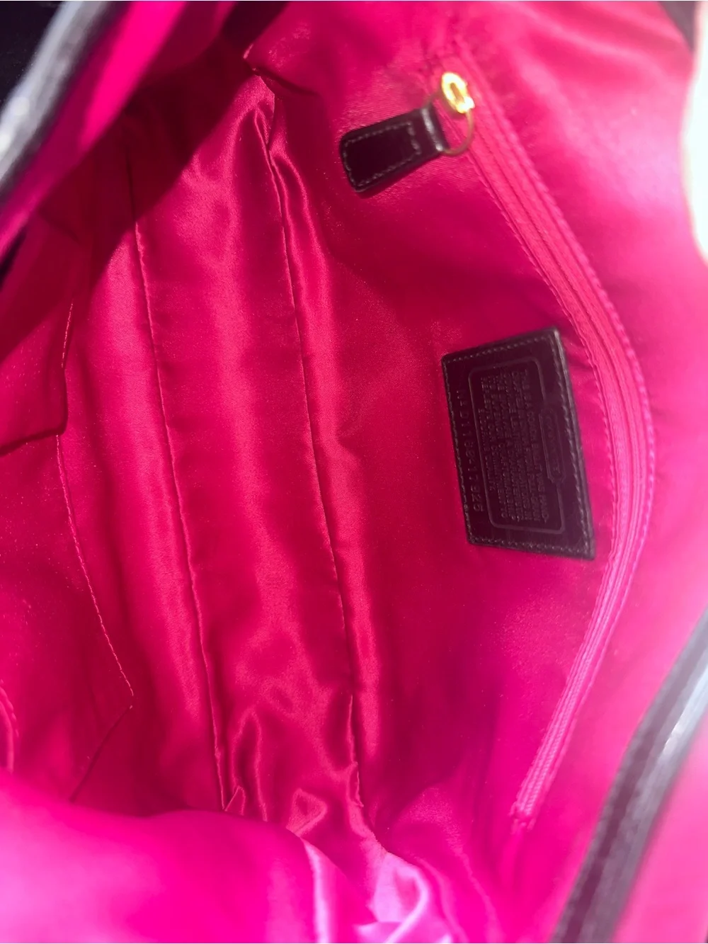 Coach Poppy Pushlock Crossbody Bag!